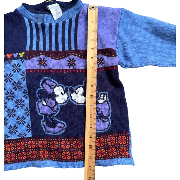 VTG 90s Disney kids sweater size 6X multicolored - Picture 8 of 8